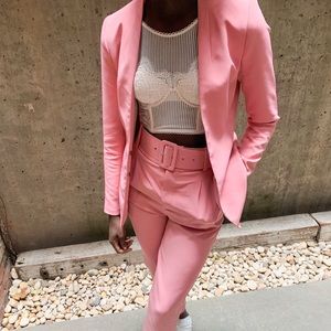 Pink Power Zara Blazer